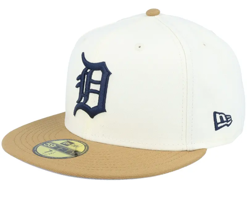 New Era Detroit Tigers Buttery Biscuits 59FIFTY 84 World Series White/Toffee Fitted online