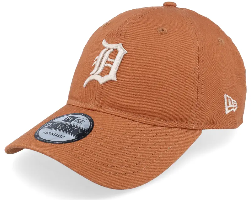 New Era Detroit Tigers League Essential 9TWENTY Burnt/Stone Dad Cap online