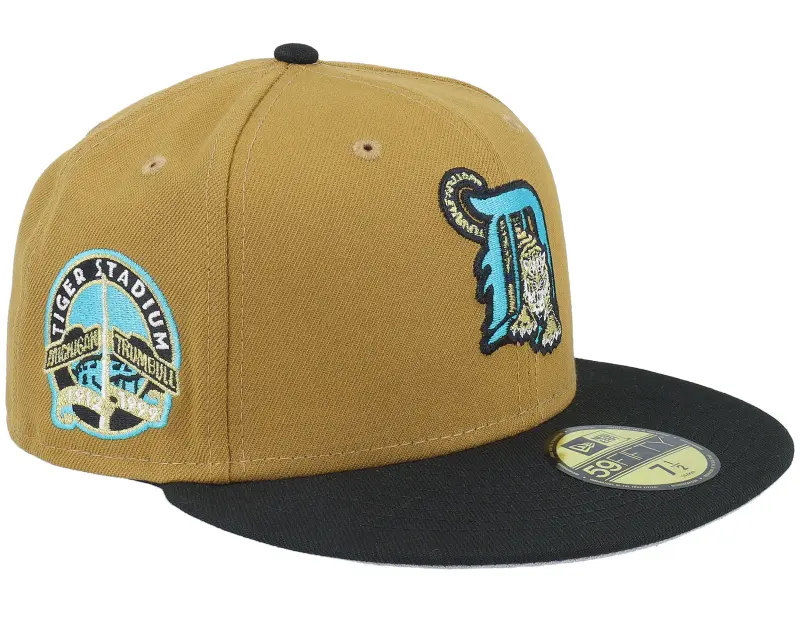 New Era Detroit Tigers Midnight Forest 59FIFTY Old Gold/Black Fitted online