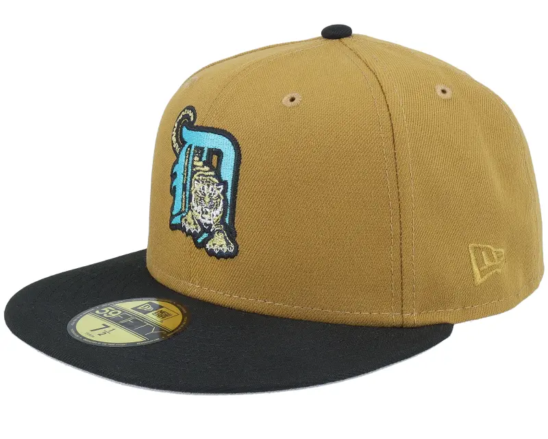 New Era Detroit Tigers Midnight Forest 59FIFTY Old Gold/Black Fitted online