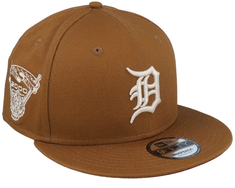 New Era Detroit Tigers Side Patch 9FIFTY Brown Snapback online