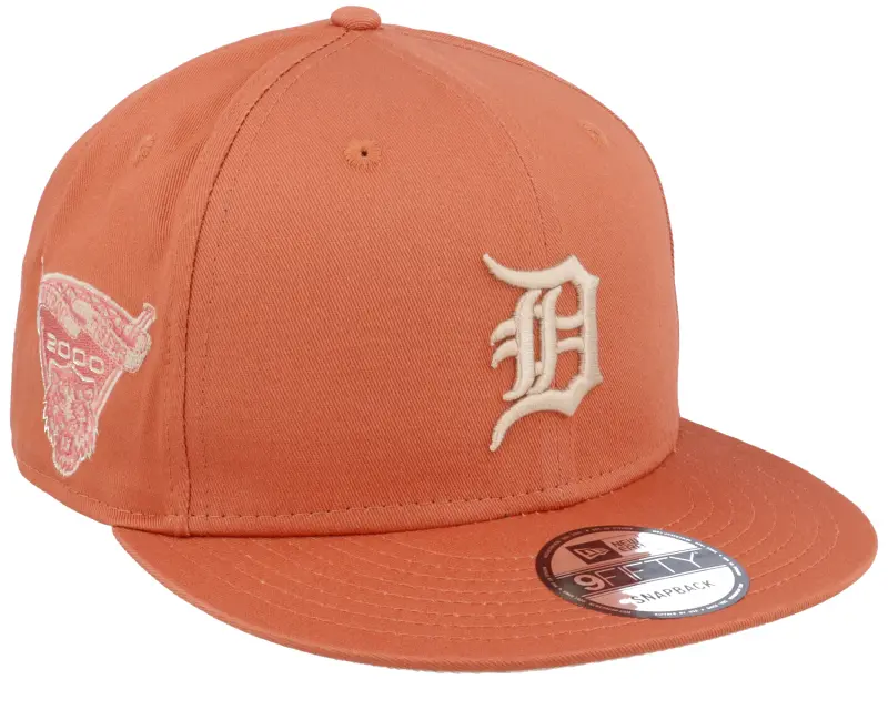 New Era Detroit Tigers Side Patch 9FIFTY Dark Orange Snapback online