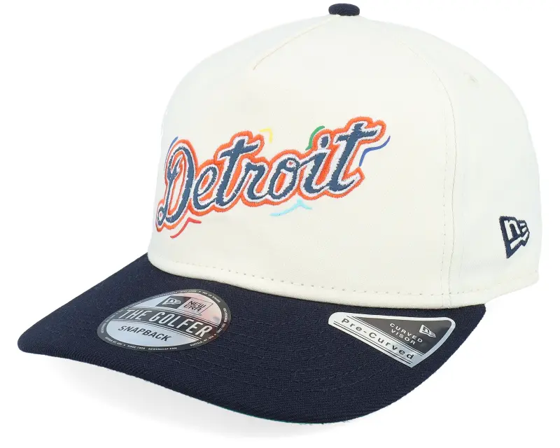 New Era Detroit Tigers Team Scribble Chrome/Navy Snaoback online