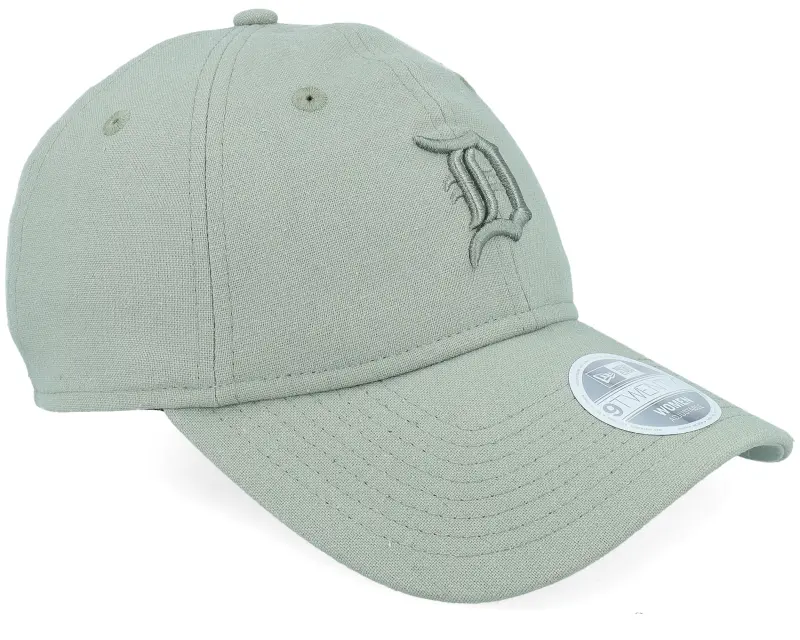 New Era Detroit Tigers Womens Linen 9TWENTY Olive Dad Cap online