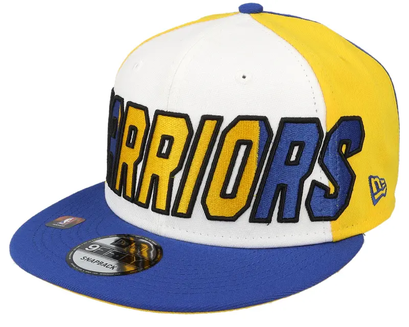 New Era Golden State Warriors 9FIFTY NBA 23 Back Half White/Yellow/Blue Snapback online