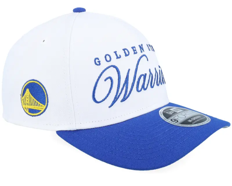 New Era Golden State Warriors NBA Draft 9FORTY M-Crown White/Royal A-Frame Adjustable online