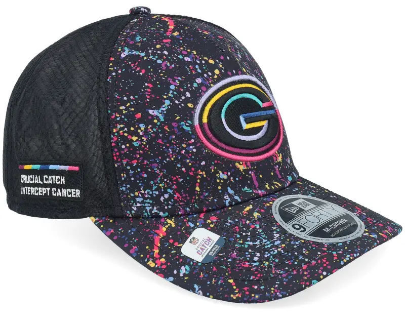 New Era Green Bay Packers NFL Crucial Catch 9FORTY A-frame Trucker online