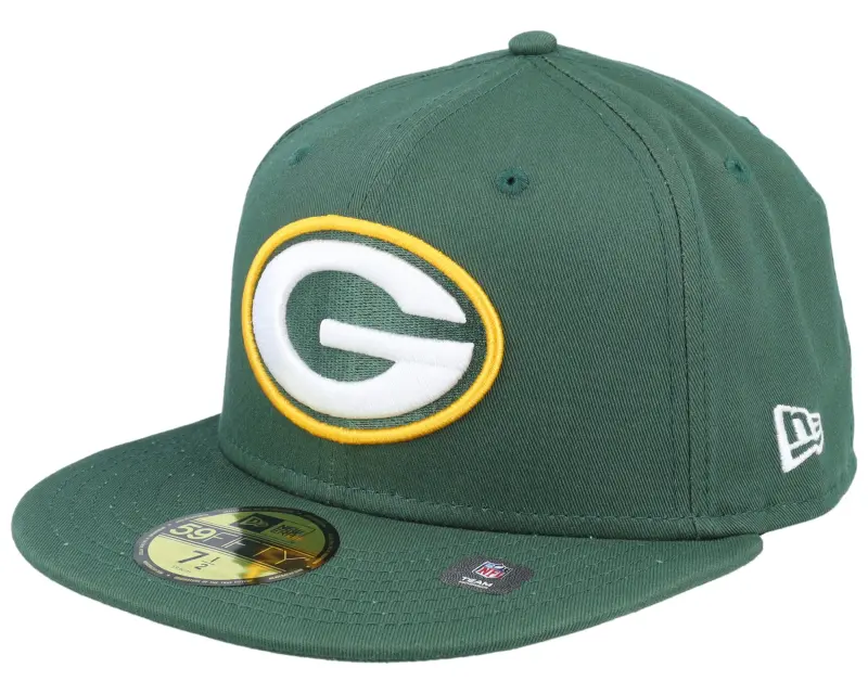 New Era Green Bay Packers Otc NFL 59FIFTY Dark Green Fitted online