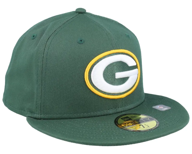 New Era Green Bay Packers Otc NFL 59FIFTY Dark Green Fitted online