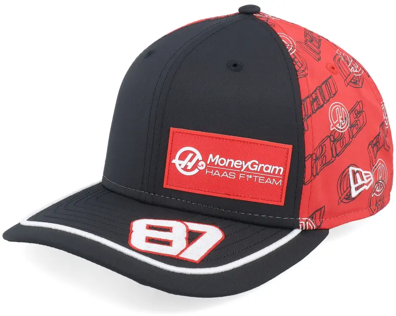 New Era Haas F1 25 Bearman Japan 9SEVENTY Black/Red Adjustable online