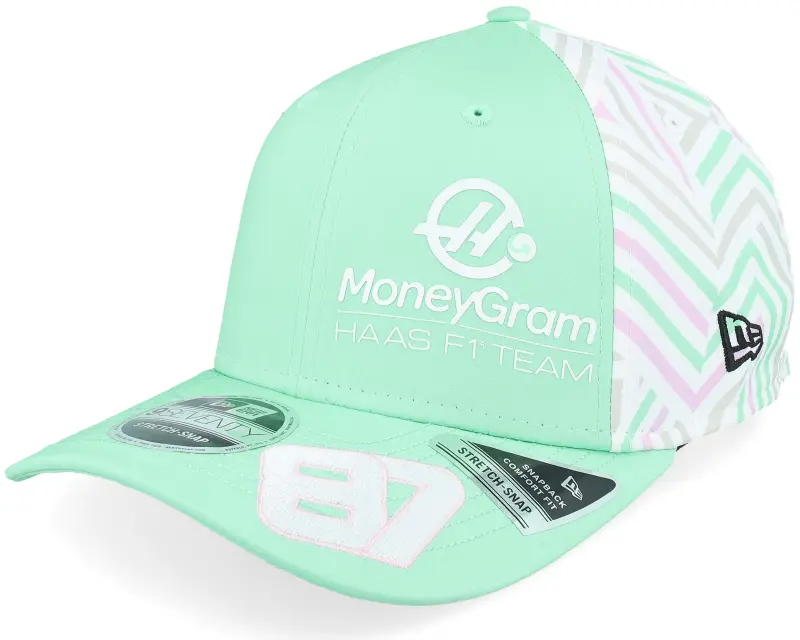 New Era Haas F1 25 Bearman Miami 9SEVENTY Teal Adjustable online