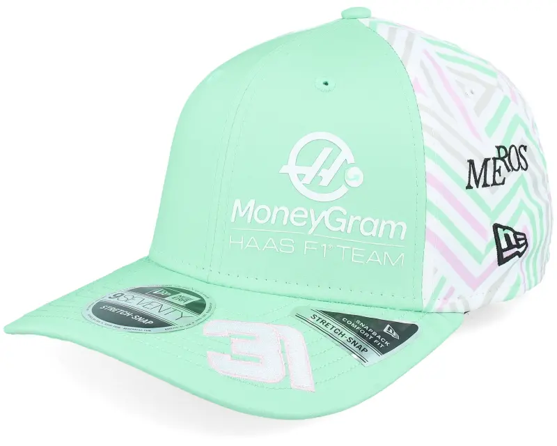 New Era Haas F1 25 Ocon Miami 9SEVENTY Teal Adjustable online