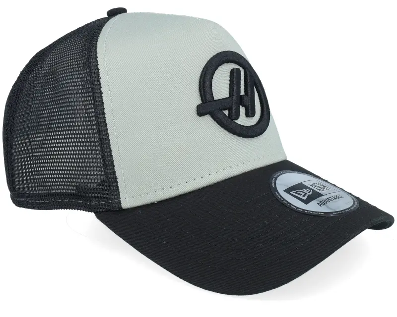 New Era Haas F1 25 Seasonal E-frame Pale Olive/Black Trucker online