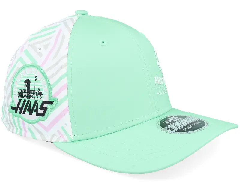 New Era Haas F1 25 Team Miami 9SEVENTY Teal Adjustable online