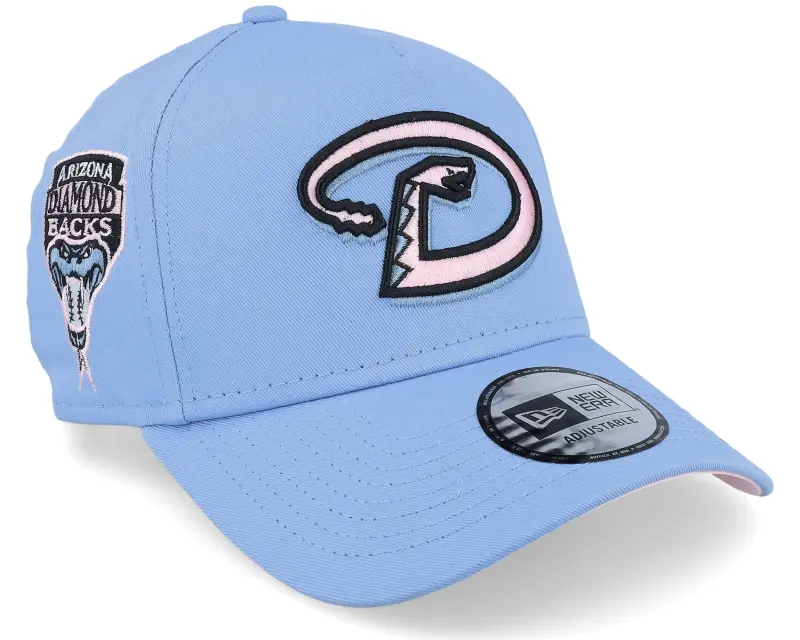 New Era Hatstore Exclusive x Arizona Diamondbacks Patch 9FORTY Sky/Pink A-Frame Adjustable online