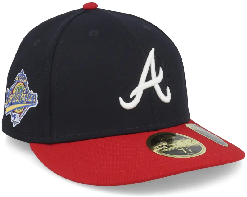 New Era Hatstore Exclusive x Atlanta Braves Poly 59FIFTY Low Profile Fitted online