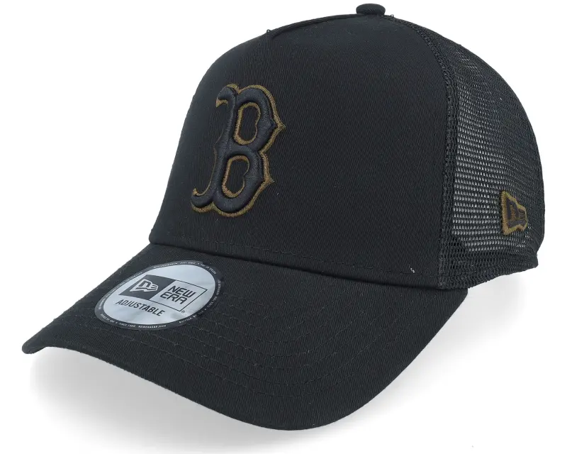 New Era Hatstore Exclusive x Boston Red Sox MLB World Series Black A-Frame Trucker online