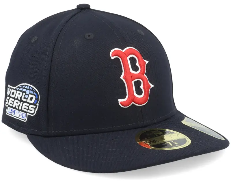 New Era Hatstore Exclusive x Boston Red Sox Poly 59FIFTY Low Profile Navy Fitted online