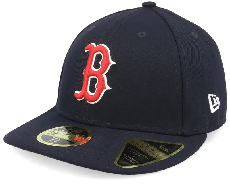 New Era Hatstore Exclusive x Boston Red Sox Poly 59FIFTY Low Profile Navy Fitted online
