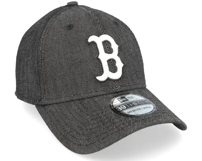 New Era Hatstore Exclusive x Boston Red Sox Washed Denim 39THIRTY Black/White Flexfit online