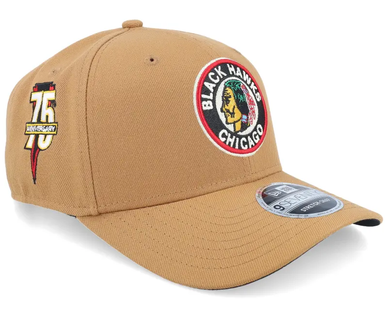 New Era Hatstore Exclusive x Chicago Blackhawks 75th Anniversary 9SEVENTY Bronze Adjustable online