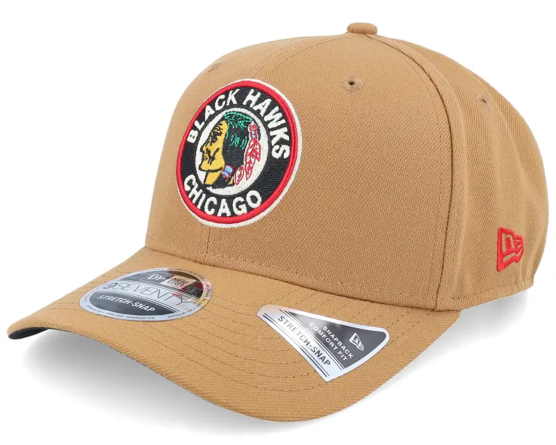 New Era Hatstore Exclusive x Chicago Blackhawks 75th Anniversary 9SEVENTY Bronze Adjustable online