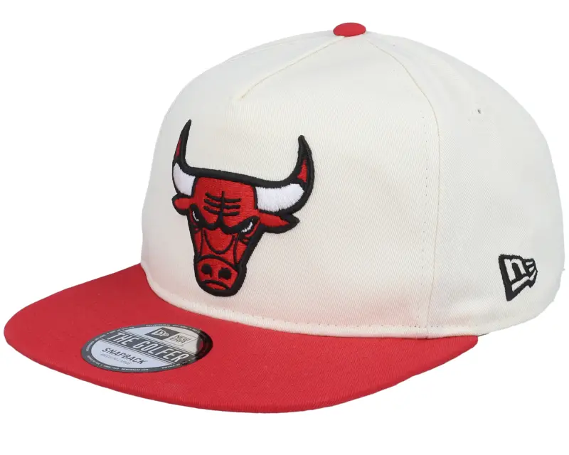 New Era Hatstore Exclusive x Chicago Bulls The Golfer Cream/Red Snapback online
