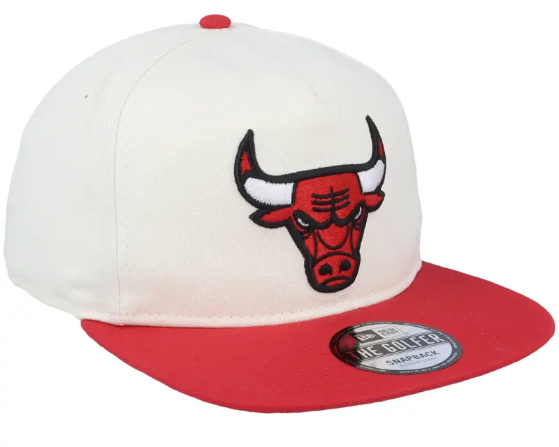 New Era Hatstore Exclusive x Chicago Bulls The Golfer Cream/Red Snapback online