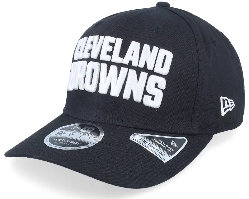 New Era Hatstore Exclusive x Cleveland Browns Essential 9Fifty Stretch Black Adjustable online