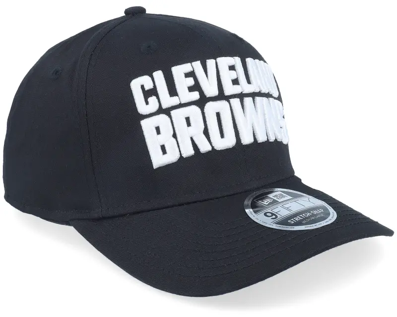 New Era Hatstore Exclusive x Cleveland Browns Essential 9Fifty Stretch Black Adjustable online