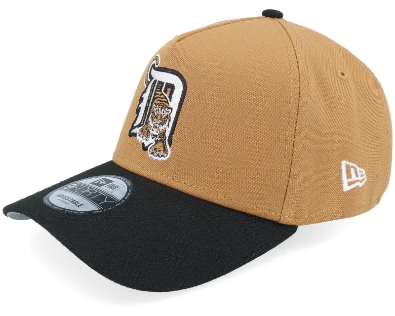 New Era Hatstore Exclusive x Detroit Tigers Espresso 9FORTY Light Bronze/Black/Grey A-frame Adjustable online