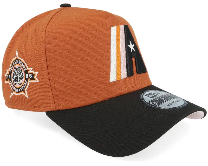 New Era Hatstore Exclusive x Houston Astros 9FORTY Rust/Black/Pink A-frame Adjustable online