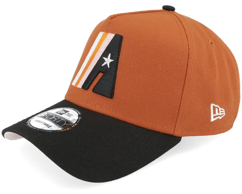 New Era Hatstore Exclusive x Houston Astros 9FORTY Rust/Black/Pink A-frame Adjustable online