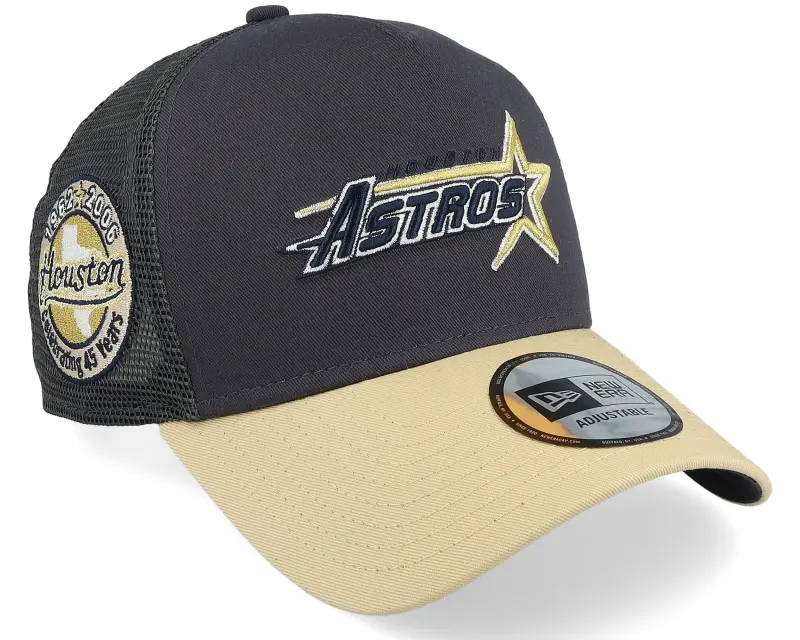 New Era Hatstore Exclusive x Houston Astros MLB Grey/Beige A-Frame Trucker online