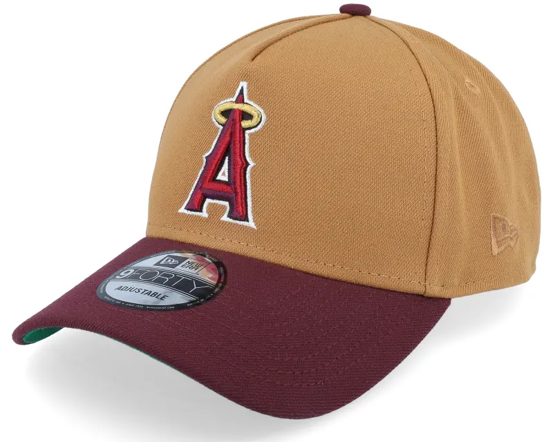 New Era Hatstore Exclusive x Los Angeles Angels 9FORTY Tortilla Light Bronze/Maroon Adjustable online