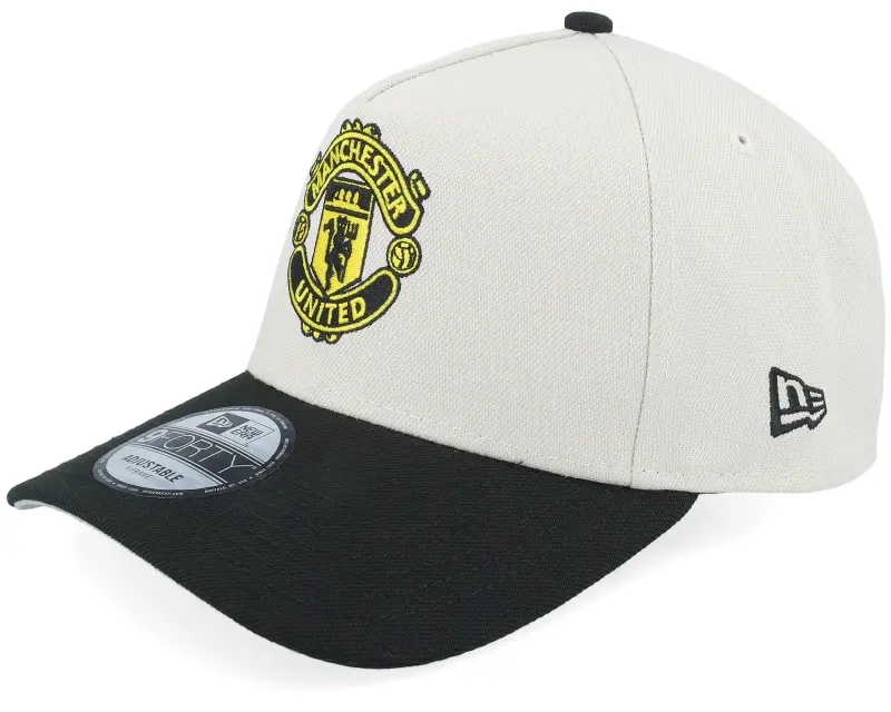 New Era Hatstore Exclusive x Manchester United 9FORTY Stone/Black A-Frame Adjustable online