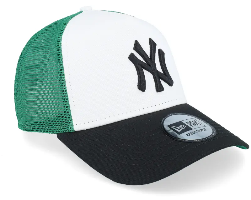 New Era Hatstore Exclusive x New York Yankees MLB Contrast White/Green/Black A-frame Trucker online