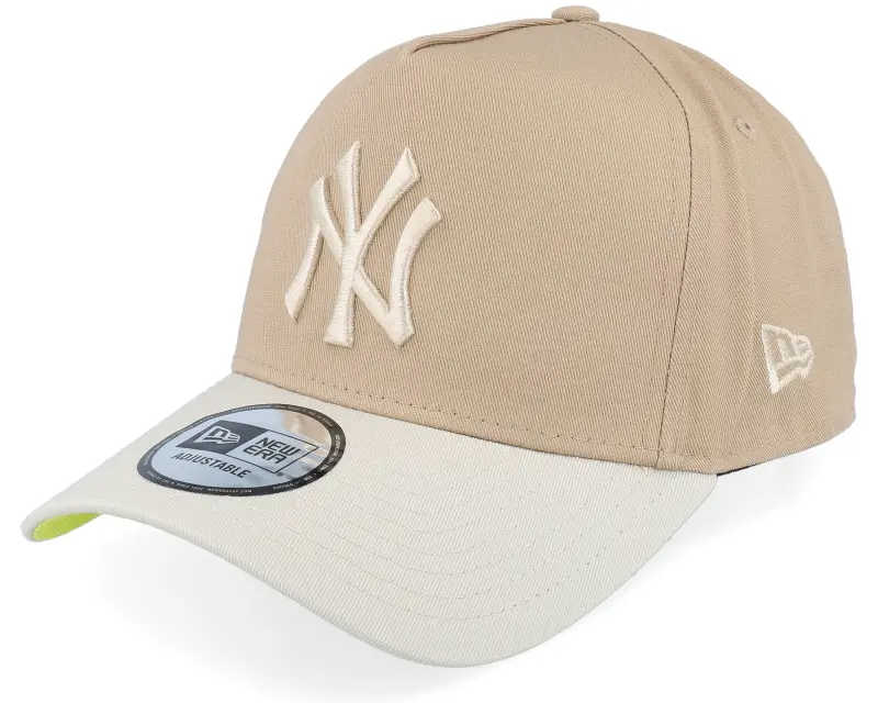 New Era Hatstore Exclusive x New York Yankees Patch 9FORTY Stone/Camel A-frame Adjustable online