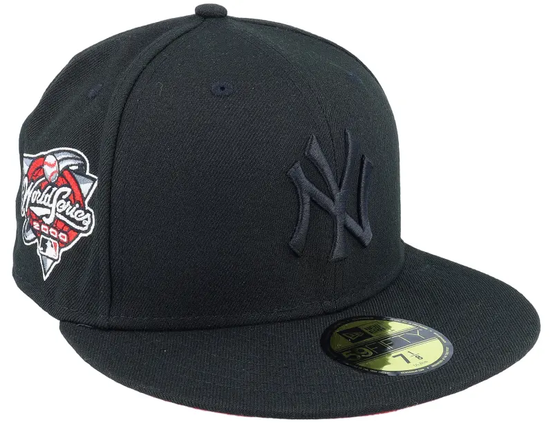 New Era Hatstore Exclusive x New York Yankees Poly 59FIFTY Black/Chili Fitted online