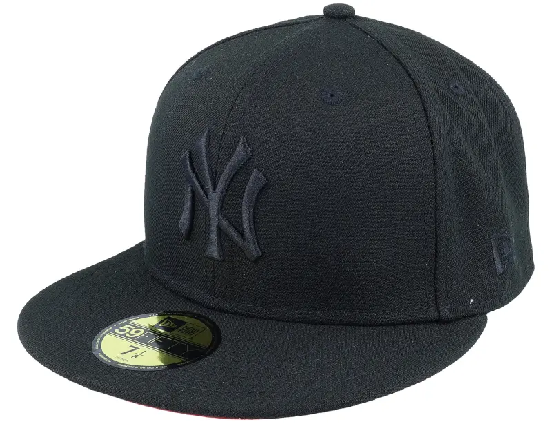 New Era Hatstore Exclusive x New York Yankees Poly 59FIFTY Black/Chili Fitted online