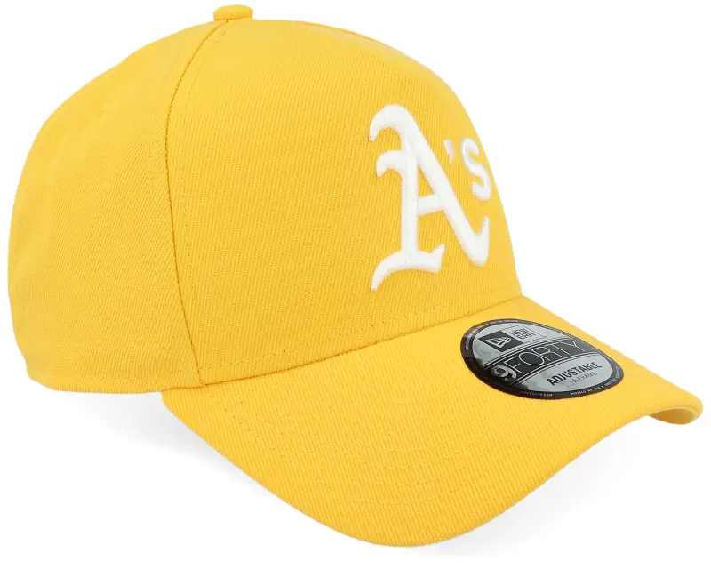 New Era Hatstore Exclusive x Oakland Athletics 9FORTY Gold/White A-frame Adjustable online