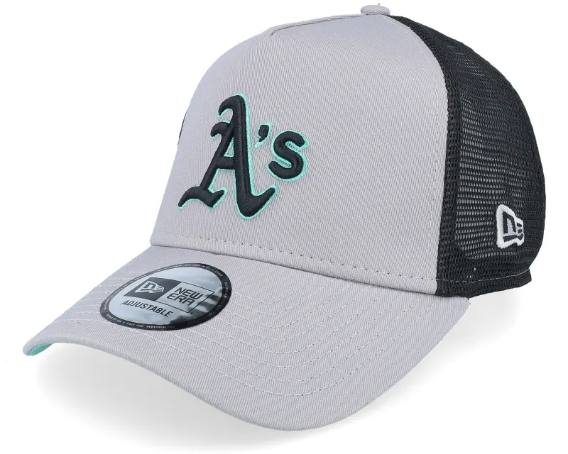 New Era Hatstore Exclusive x Oakland Athletics MLB World Series Grey/Black Trucker online