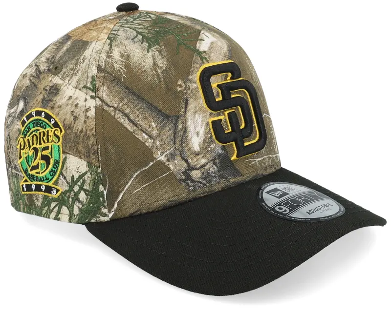 New Era Hatstore Exclusive x San Diego Padres National Park 9FORTY 25th Realtree/Black A-frame Adjustable online