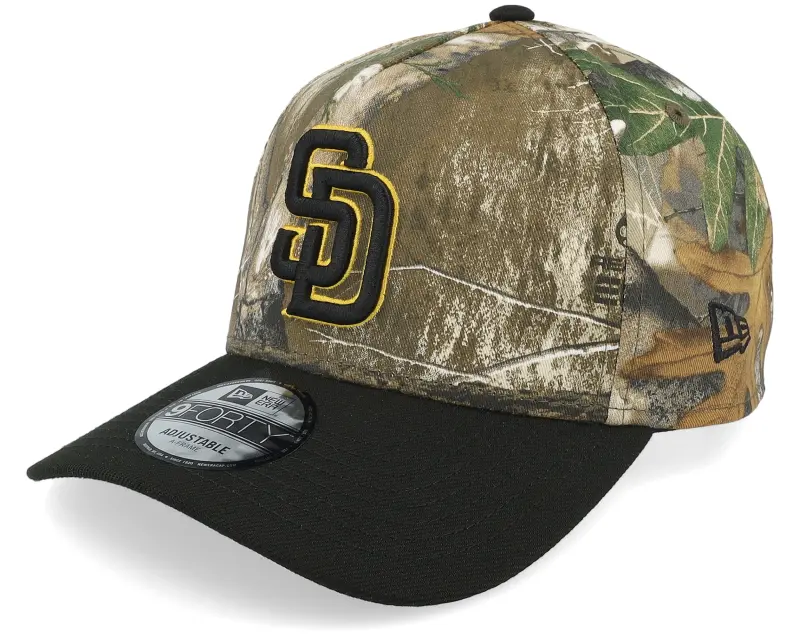 New Era Hatstore Exclusive x San Diego Padres National Park 9FORTY 25th Realtree/Black A-frame Adjustable online