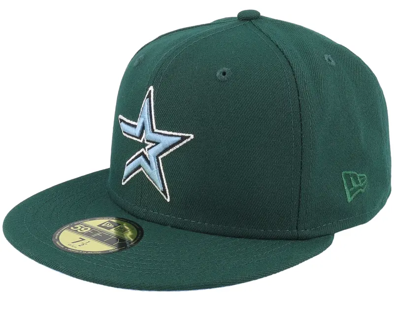 New Era Houston Astros 59FIFTY Pool & Turf Dark Green Fitted online