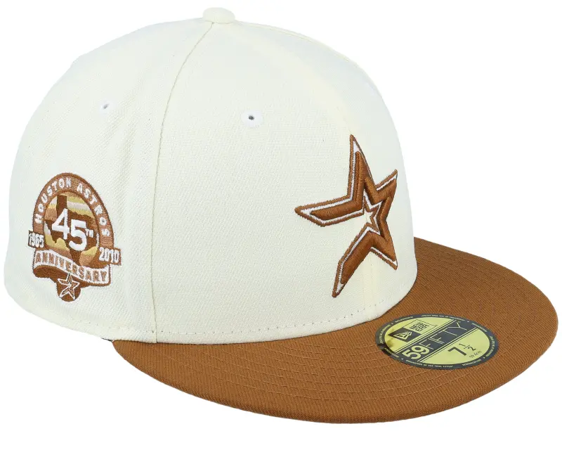 New Era Houston Astros 59FIFTY Weekend Smores Chrome/Brown Fitted online