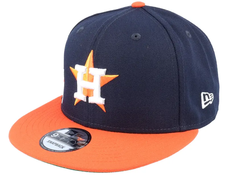 New Era Houston Astros 9FIFTY Sidefont Navy/Orange Snapback online