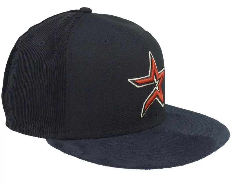 New Era Houston Astros Dark Peak 59FIFTY Black Mixed Fitted online