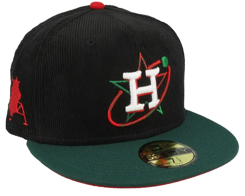 New Era Houston Astros Duality 59FIFTY Cord Crown Black/Green Fitted online