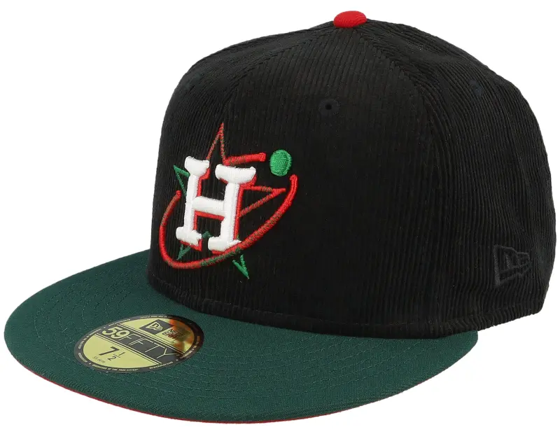 New Era Houston Astros Duality 59FIFTY Cord Crown Black/Green Fitted online